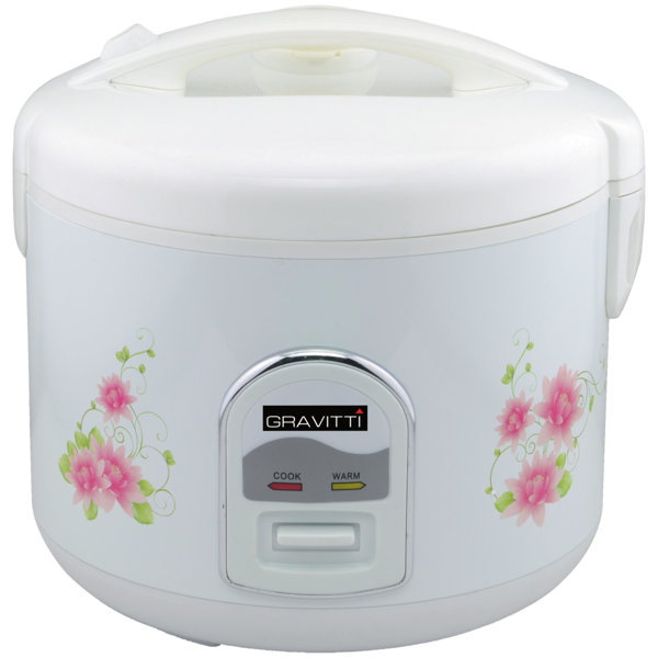 Gravitti 20 Cup Rice Cooker With Steamer & Flip Lid Wayfair Canada
